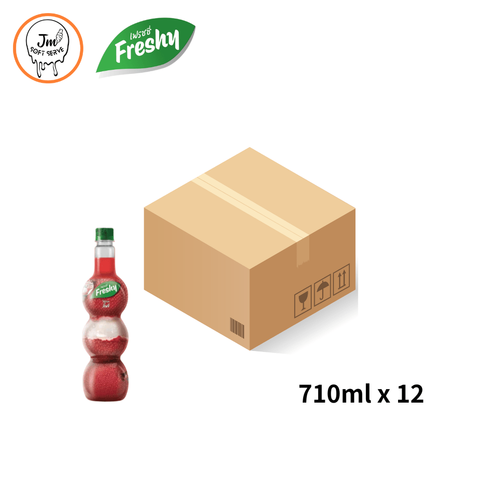 Freshy Syrup Lychee / ไซรัปเฟรชชี่ ลิ้นจี่ - jmsoftserve - ice cream machine thailand