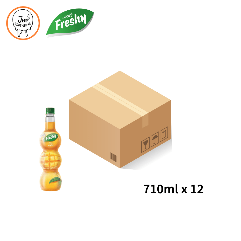 Freshy Syrup Mango / ไซรัปเฟรชชี่ มะม่วง - jmsoftserve - ice cream machine thailand