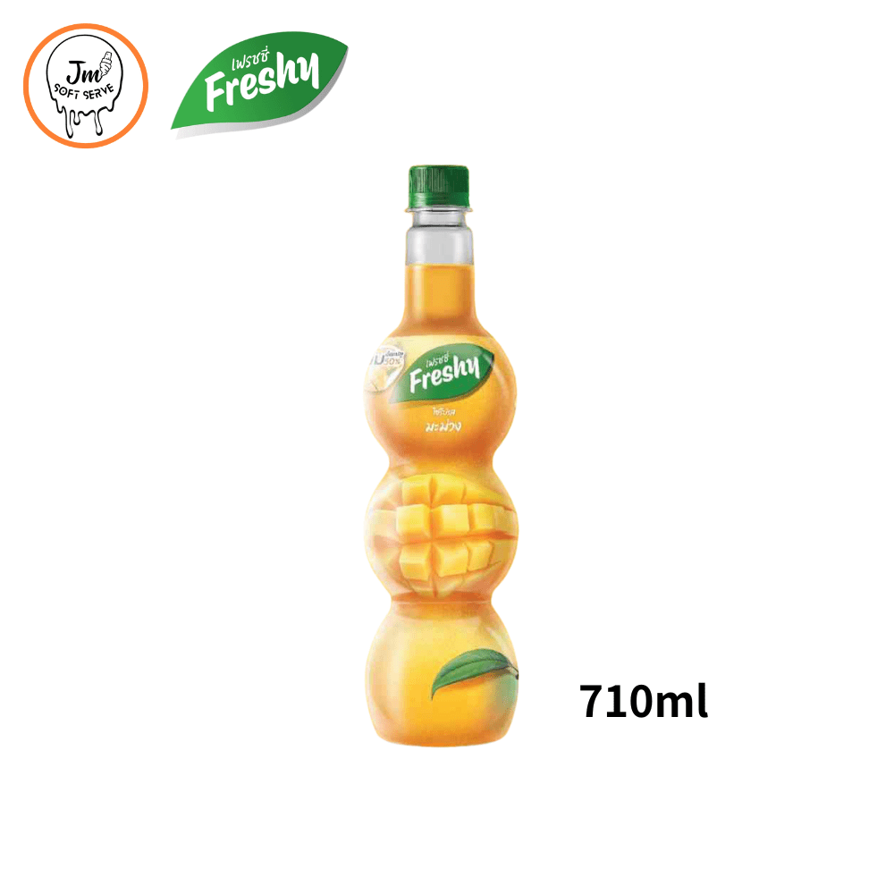 Freshy Syrup Mango / ไซรัปเฟรชชี่ มะม่วง - jmsoftserve - ice cream machine thailand