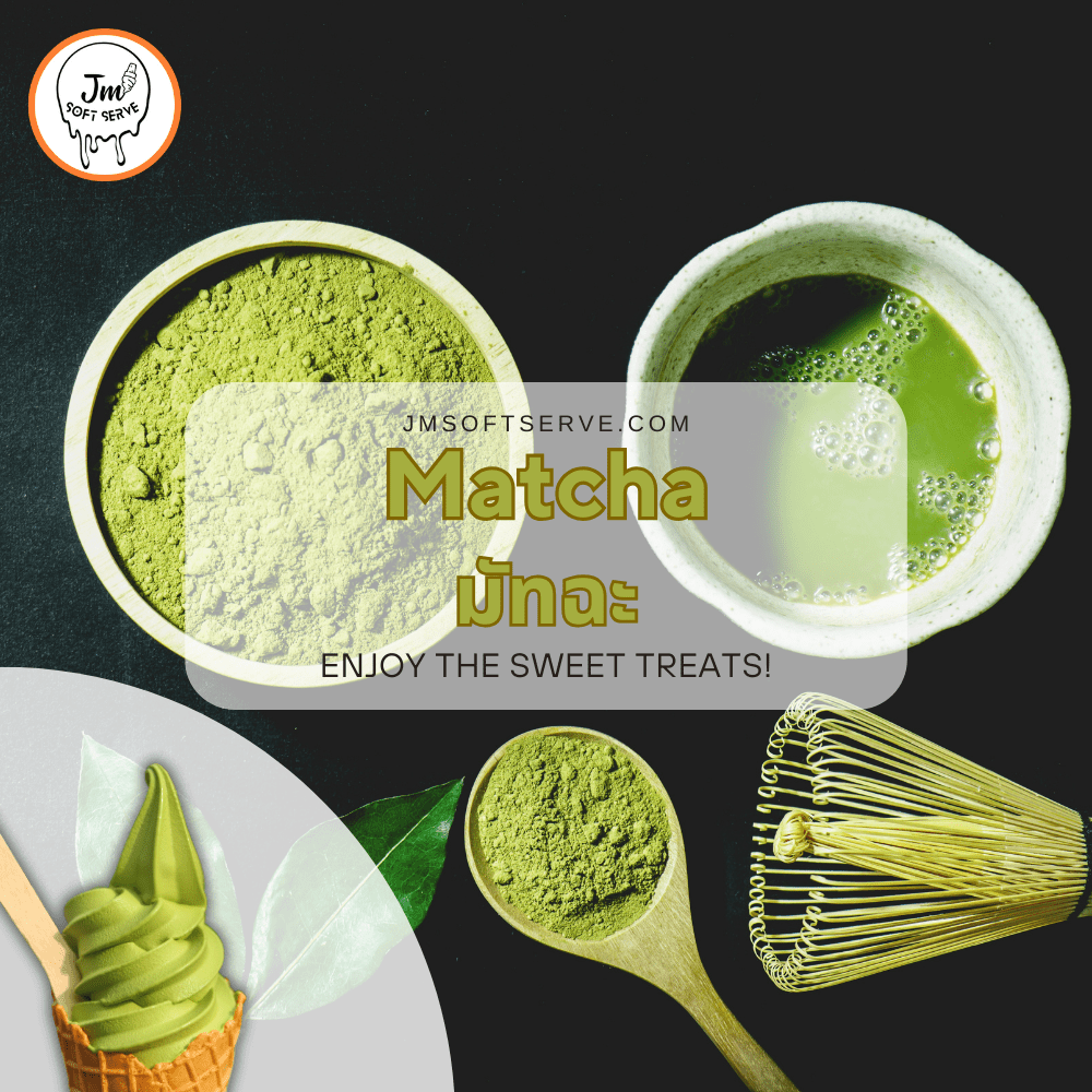 Matcha / มัทฉะ - jmsoftserve - ice cream machine thailand