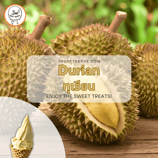 Durian Milk / ทุเรียน - jmsoftserve - ice cream machine thailand