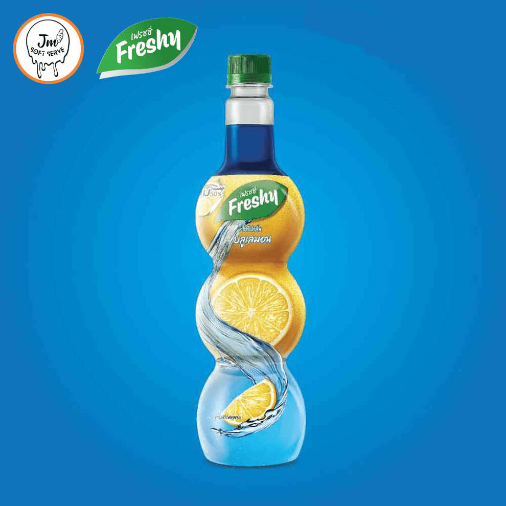 Freshy Blue Lemon Syrup | JM Softserve – jmsoftserve