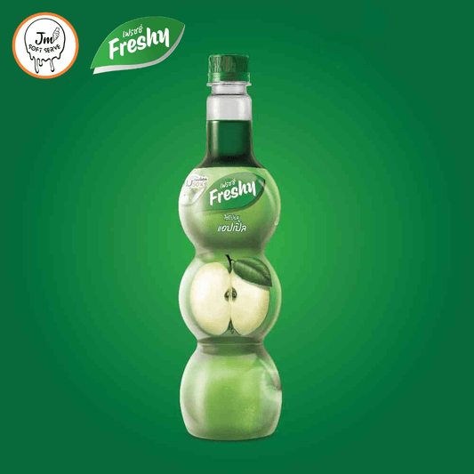 Freshy Syrup Green apple / ไซรัปเฟรชชี่ แอปเปิ้ลเขียว - jmsoftserve - ice cream machine thailand