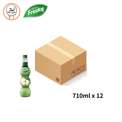 Freshy Syrup Green apple / ไซรัปเฟรชชี่ แอปเปิ้ลเขียว - jmsoftserve - ice cream machine thailand
