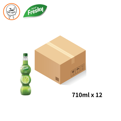 ไซรัปมะนาว Freshy สำหรับร้านเครื่องดื่มและคาเฟ่