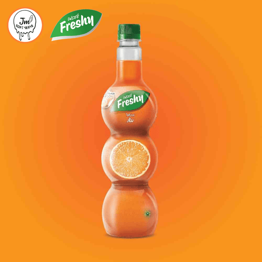 Freshy Syrup Orange / ไซรัปเฟรชชี่ ส้ม - jmsoftserve - ice cream machine thailand