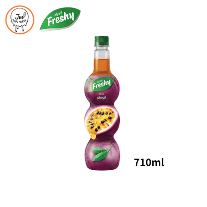 Freshy Syrup Passionfruit / ไซรัปเฟรชชี่ เสาวรส - jmsoftserve - ice cream machine thailand
