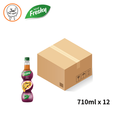ไซรัปเสาวรส Freshy สำหรับร้านเครื่องดื่มและคาเฟ่