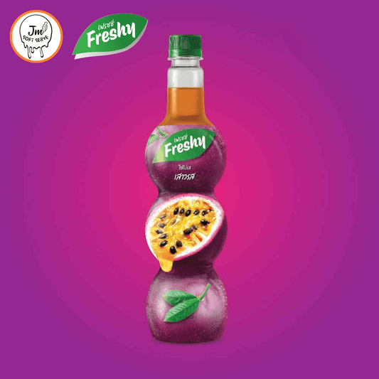 Freshy Syrup Passionfruit / ไซรัปเฟรชชี่ เสาวรส - jmsoftserve - ice cream machine thailand