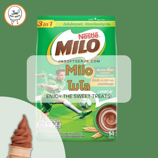 Milo Milk / นมไมโล - jmsoftserve - ice cream machine thailand