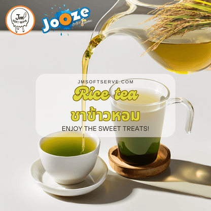 ผงเครื่องดื่มเย็นรสชาข้าวหอมสำหรับร้านเครื่องดื่ม